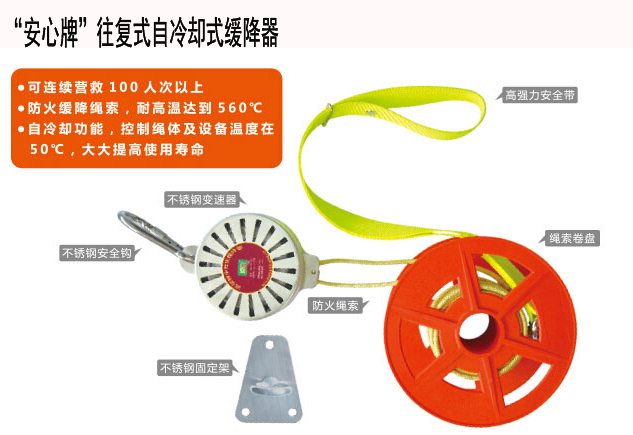 高樓救生緩降器