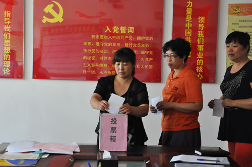 黨員轉(zhuǎn)正大會