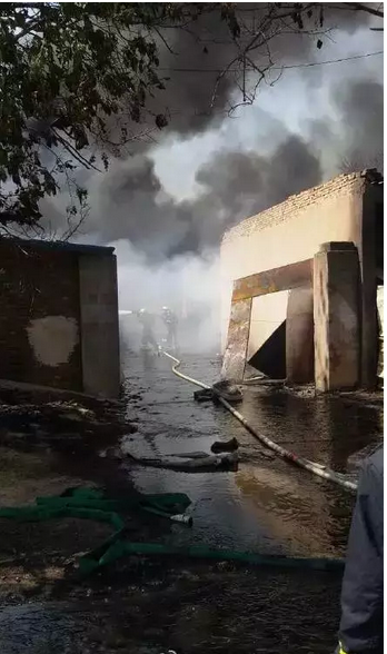 火災(zāi)現(xiàn)場(chǎng)