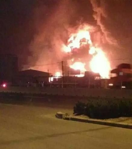 青島倉庫發(fā)生火災(zāi)