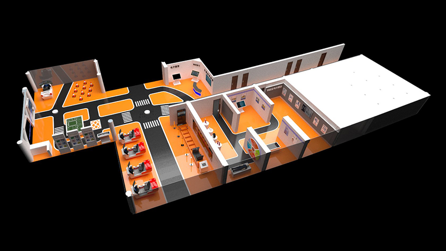 街道社區(qū)安全科普體驗(yàn)館