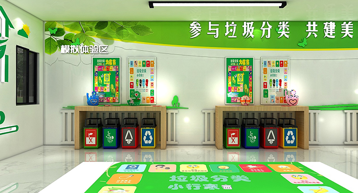 街道垃圾分類(lèi)體驗(yàn)館