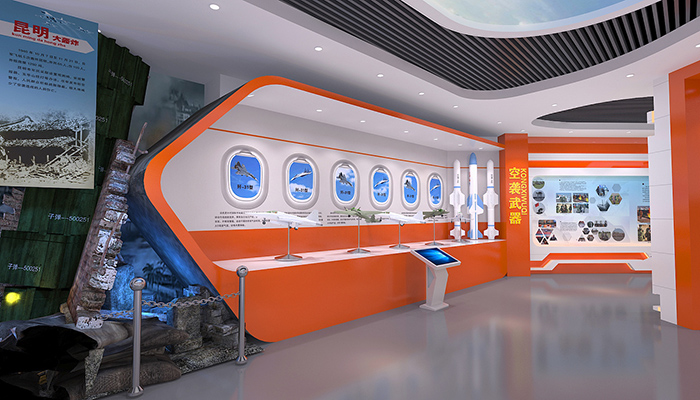 空襲武器模型展示